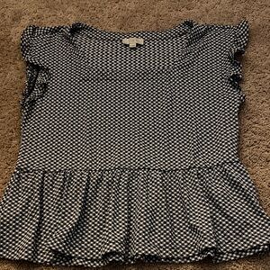 Loft Gingham Top